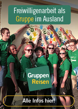 Freiwilligenarbeit als Gruppenreise
