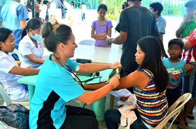 Projects Abroad Schulferien - Special auf den Philippinen Public Health Freiwillige auf den Philippinen