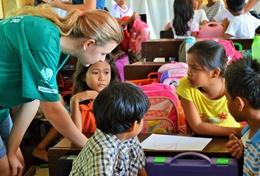 Freiwilligendienst im Ausland - Philippinen : Schulferien - Specials - Sozialarbeit